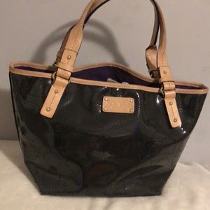 Kate spade jelly and leather handbag